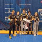  Młodzi zawodnicy z KSW Szczecinek brali udział w zawodach w Szczecinie 

