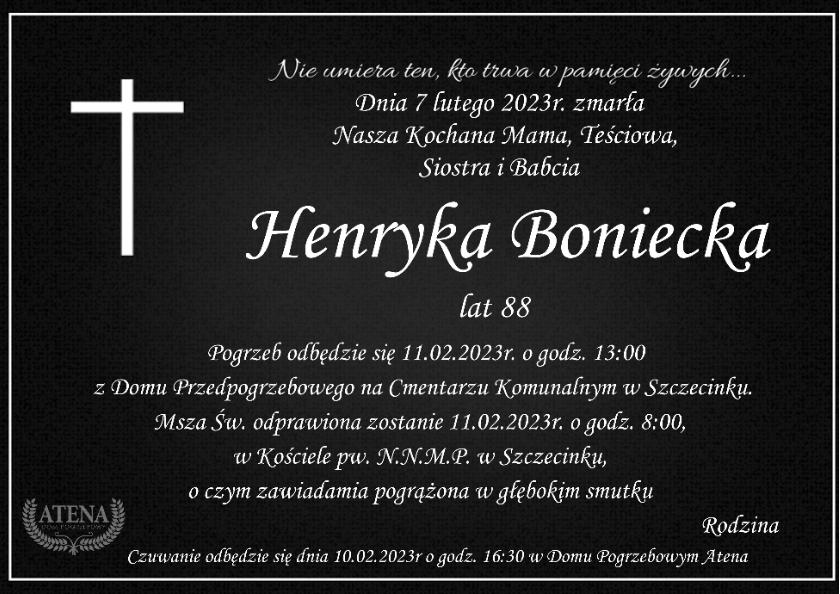 Henryka Boniecka