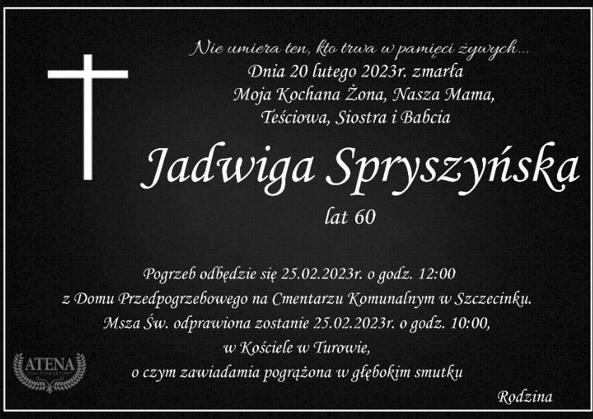 Jadwiga Spryszyńska