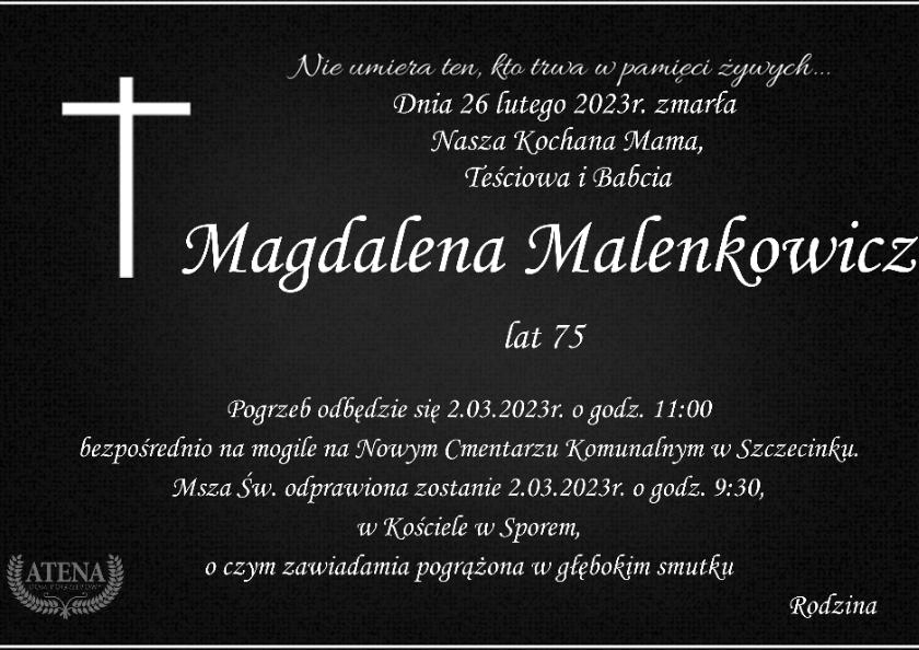 Magdalena Malenkowicz