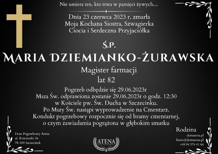 Maria Dziemianko-Żurawska
