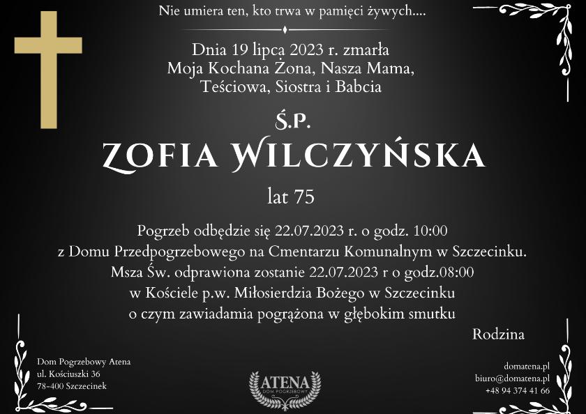Zofia Wilczyńska