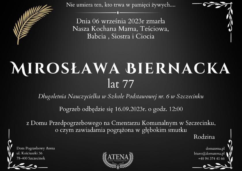 Mirosława Biernacka