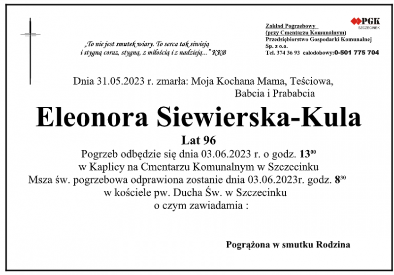 Eleonora Siewierska-Kula