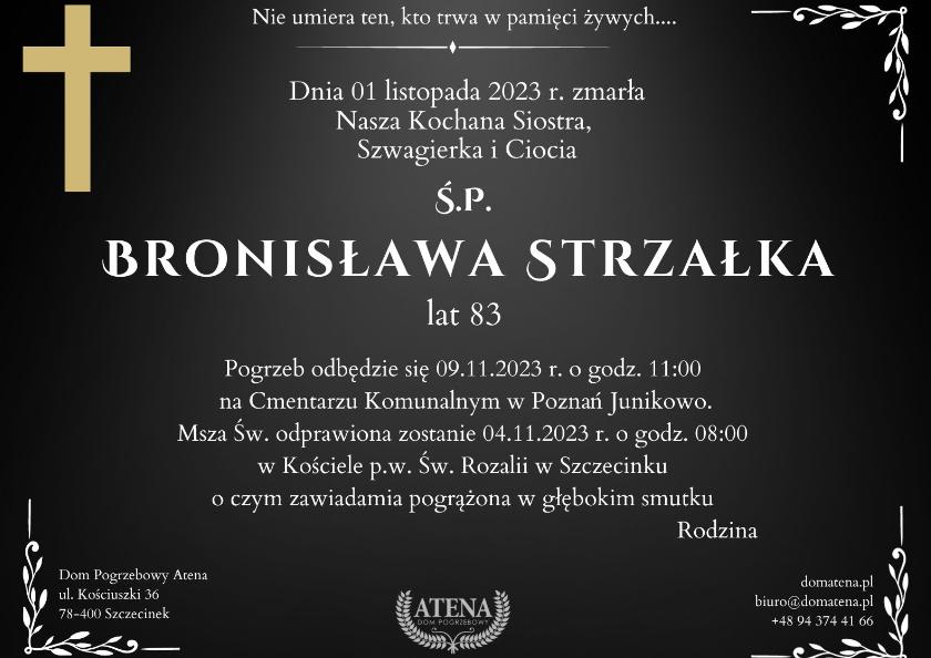 Bronisława Strzałka 