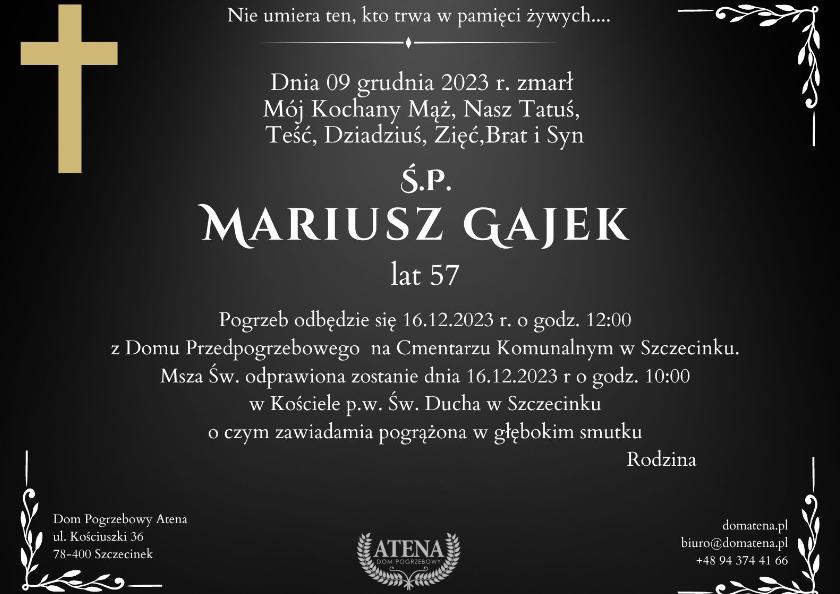 Mariusz Gajek