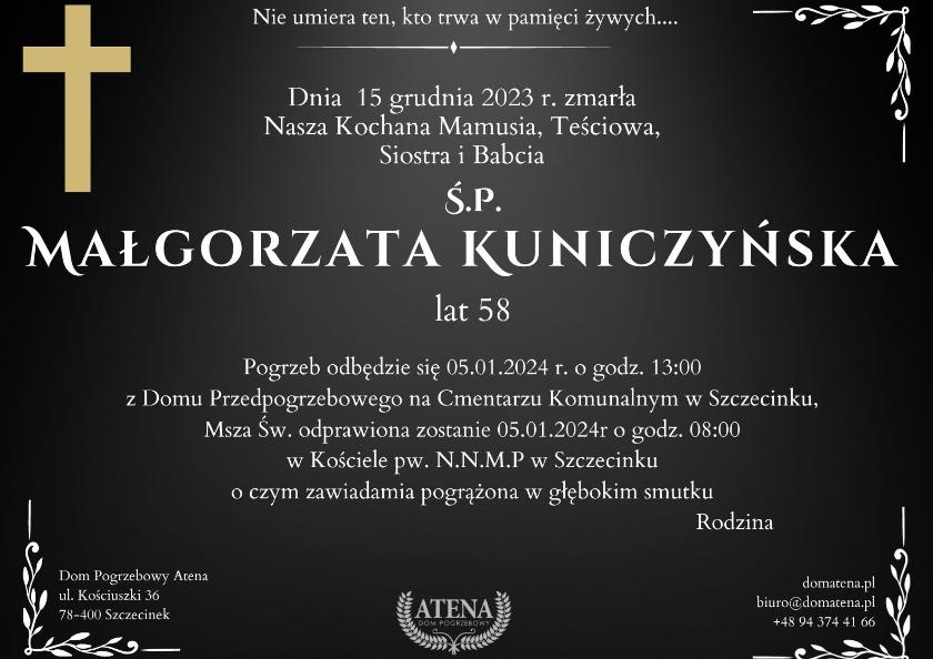 Małgorzata Kuniczyńska