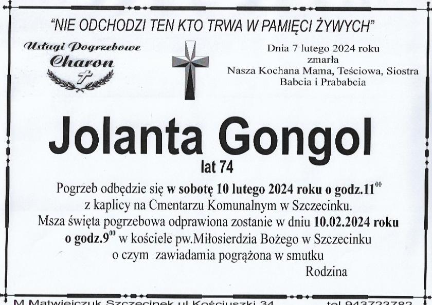 Jolanta Gongol