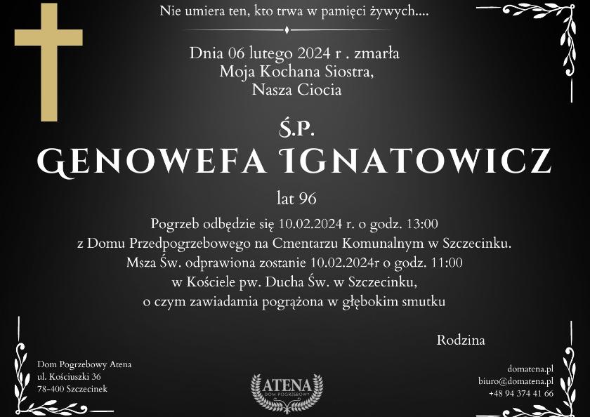 Genowefa Ignatowicz