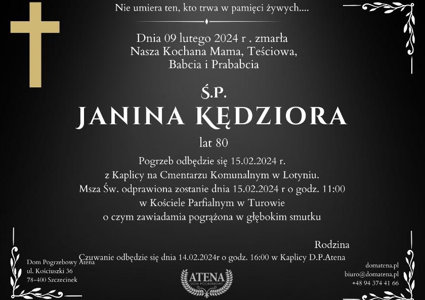 Janina Kędziora