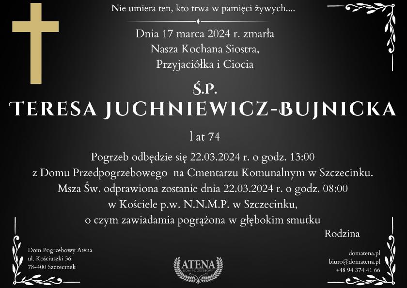 Teresa Juchniewicz-Bujnicka