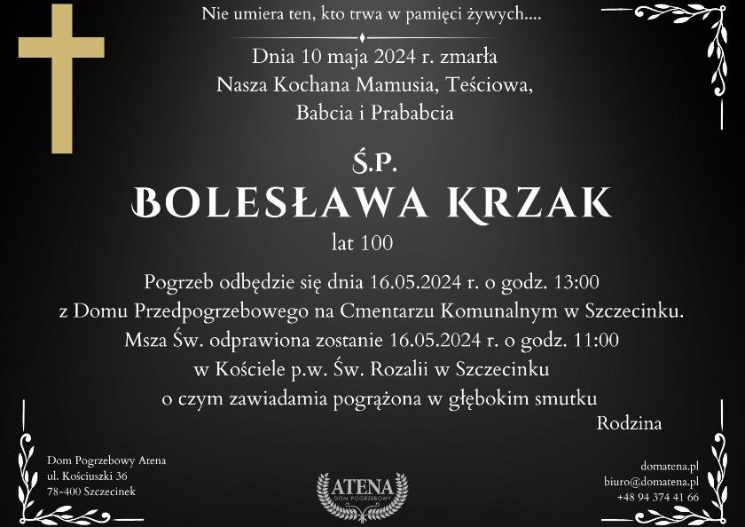 Bolesława Krzak