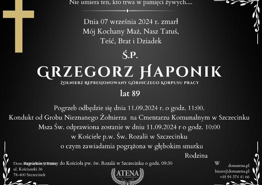 Grzegorz Haponik