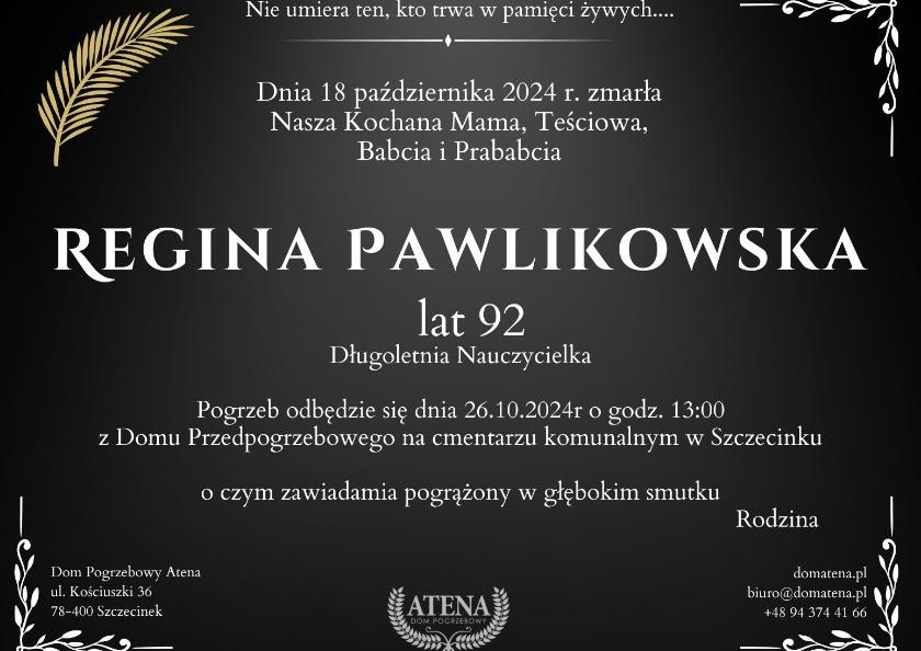 Pwlikowska Regina