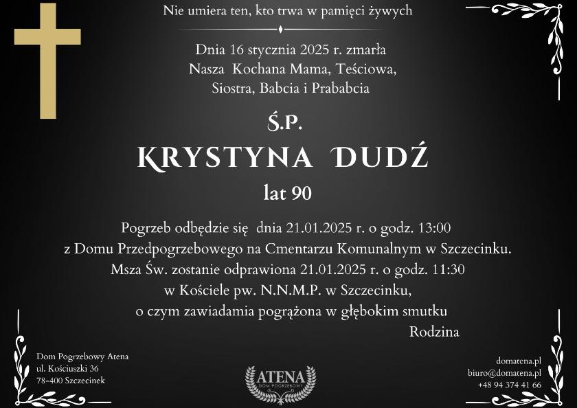 Krystyna Dudź