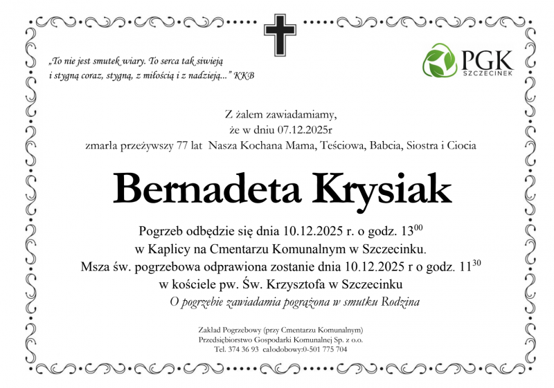 Bernadeta Krysiak