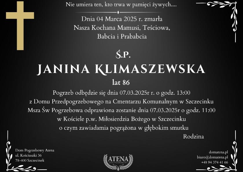 Janina Klimaszewska