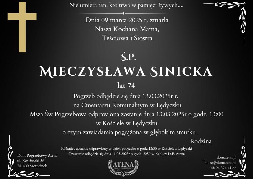 Mieczysława Sinicka