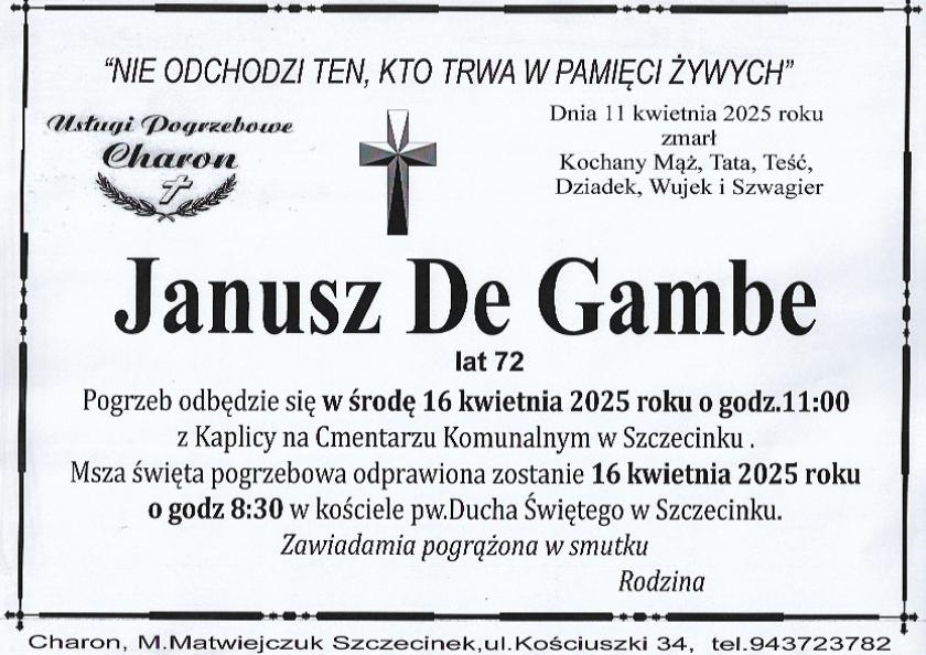 Janusz De Gambe