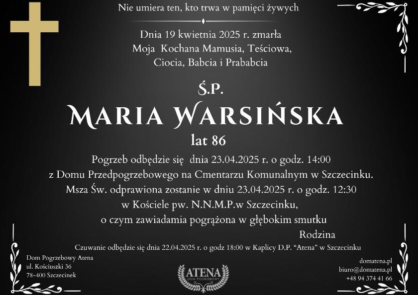 Maria Warsińska