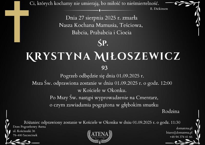Krystyna Miłoszewicz