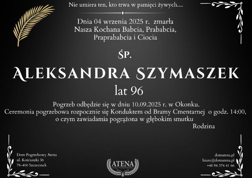 Aleksandra Szymaszek