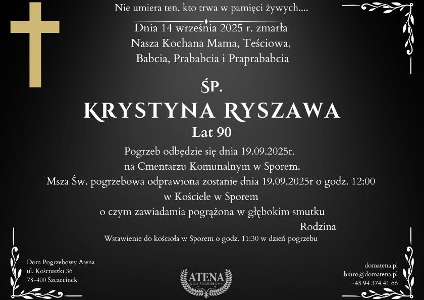 Krystyna Ryszawa