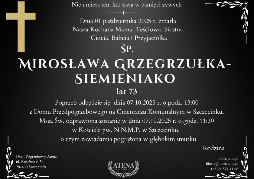 Mirosława Grzegrzułka-Siemieniako