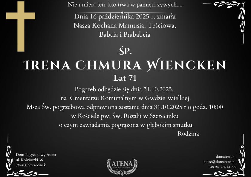 Irena Chmura Wienckien