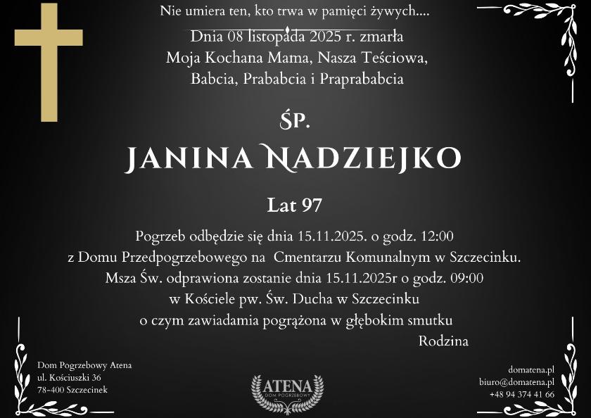 Janina Nadziejko