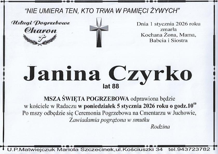 Janina Czyrko
