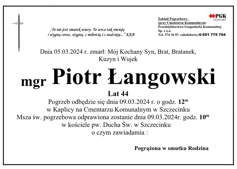 Piotr Łangowski
