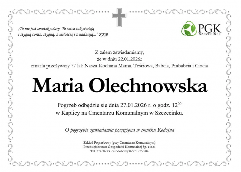Maria Olechnowska