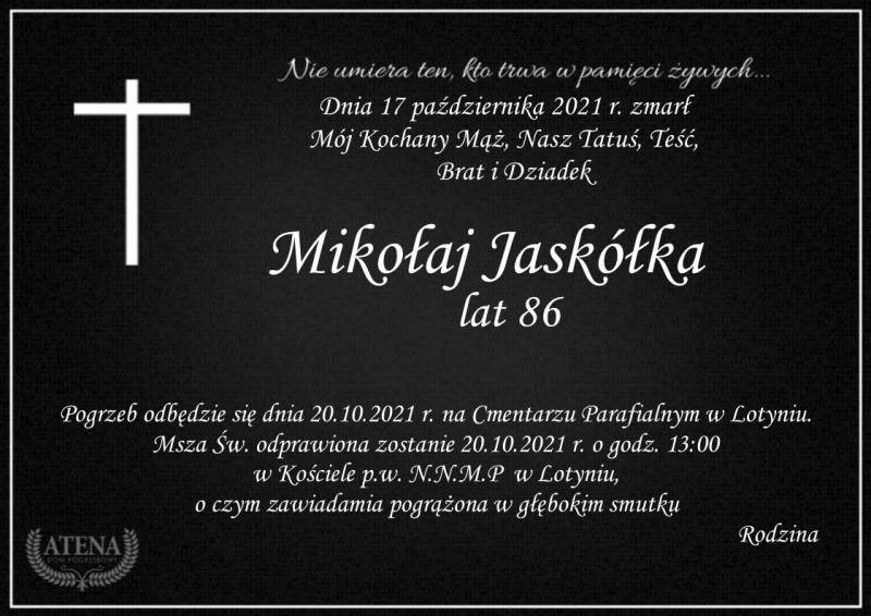 Mikołaj Jaskółka