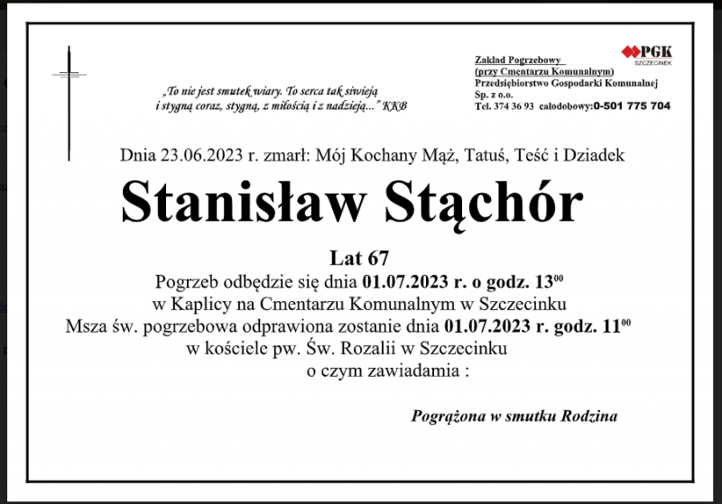 Stanisław  Stąchór