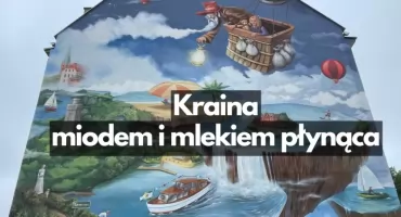 Bajkowe to nasze miasto. Nowy mural w Szczecinku