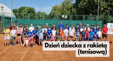 Dziecięce święto spędzili na kortach
