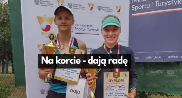 Świetna Alicja. Nasza tenisistka zagra międzynarodowo