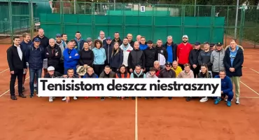 Tenisistom deszcz niestraszny