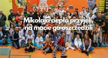 114 małych wojowników i Mikołaj. Było ostro