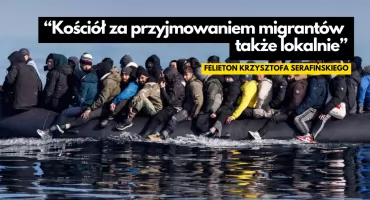 K. Serafiński: Kościół za przyjmowaniem migrantów także lokalnie