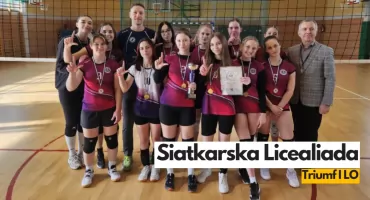 Licealiada: Siatkarki z I LO najlepsze w powiecie