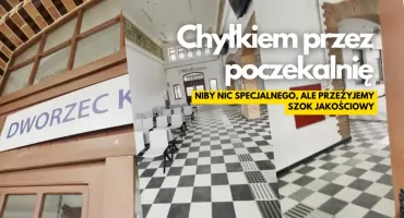 Poczekalnia lśni, a bufetu już nie ma
