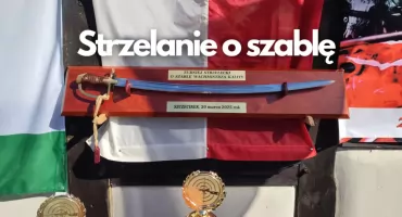 Za dobry wynik w strzelaniu - szabla wachmistrza