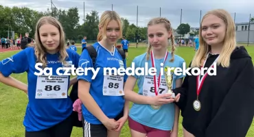 Rekordowy bieg Mai i złota sztafeta. Lekkoatletki ze Szczecinka oczywiście na medal