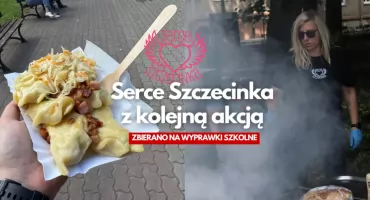 Serce Szczecinka i piknik charytatywny. Zbierano na wyprawki szkolne
