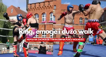 Bili się na placu Wolności. I to zupełnie legalnie