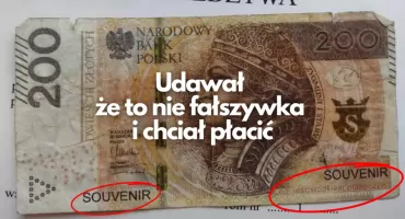 18-latek próbował płacić zabawkowym pieniądzem. Zatrzymała go policja
