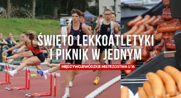 Młodzi lekkoatleci startowali w Szczecinku, był też piknik