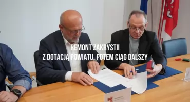 65 tysięcy na strop zakrystii. Powiat pokryje trzecią część